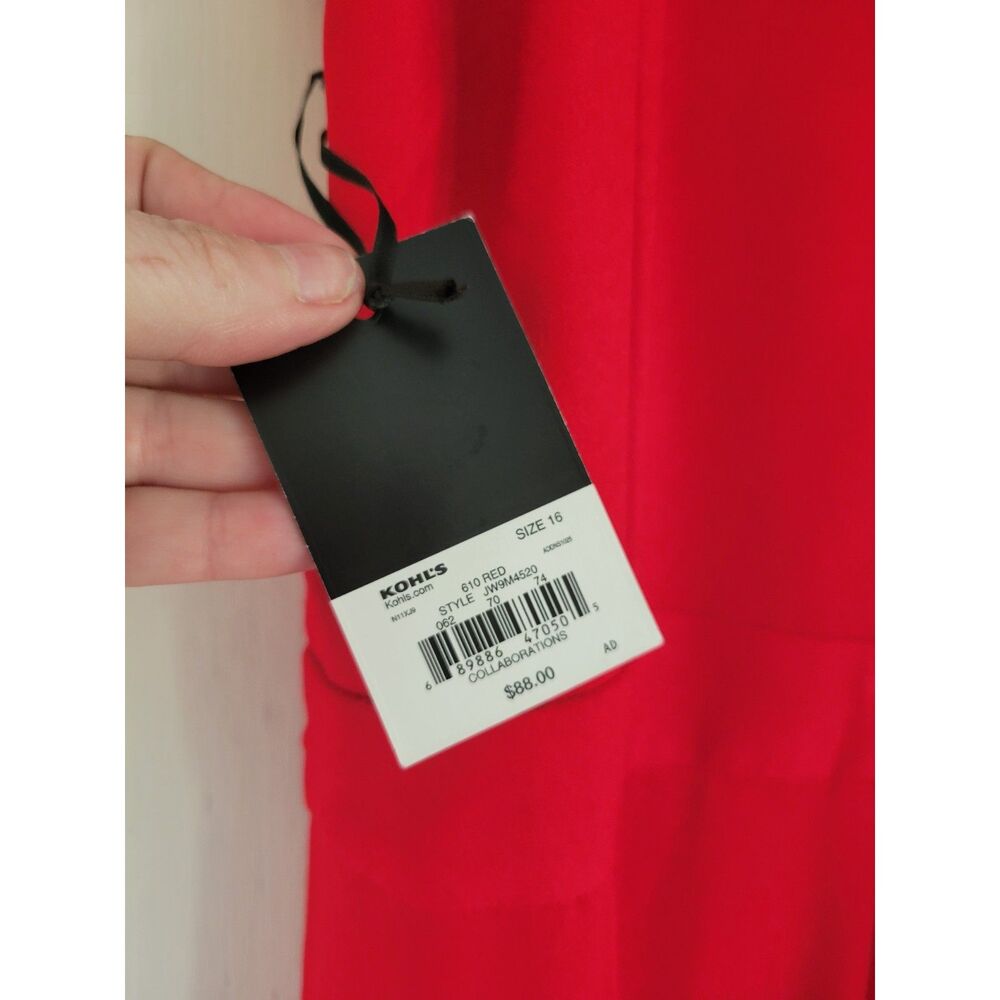 NWT Jason Wu Halter Neck Wide Leg Jumpsuit Glamoratti Evening Plus Party Chic - Picture 12 of 14